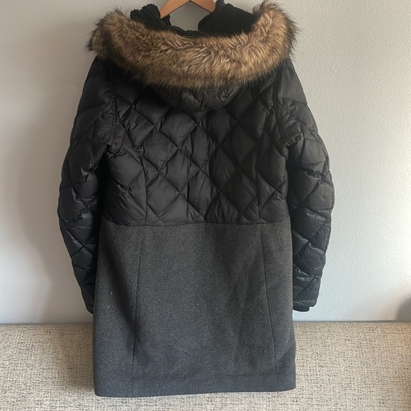 Eddie Bauer Lanely Wool Blend Down Parka Size XL - Picture 7 of 13